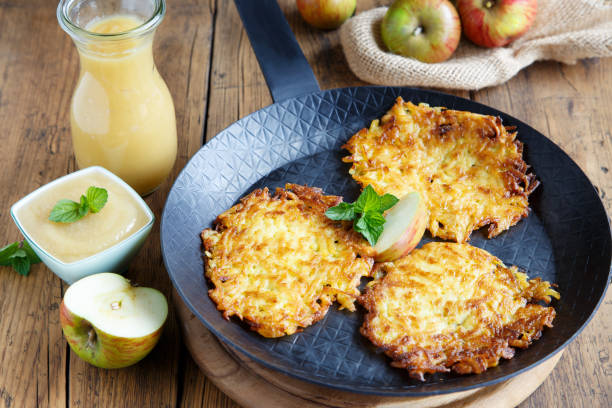 Resep Rosti Kentang untuk Sarapan, Pancake Kentang Serut